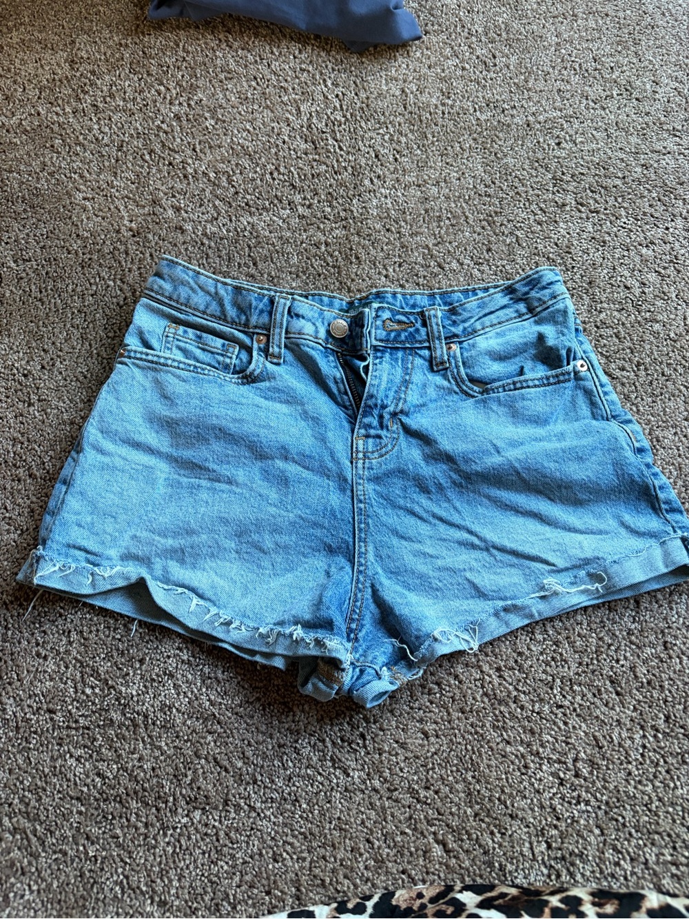 wild fable | high-rise rolled cuff shorts | size 6R
